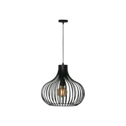 Aglio riippuvalaisin, Ø 38 cm, musta, metallia