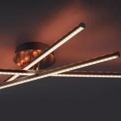 Alina-LED-kattovalo, RGB-Ambilight, himmennys