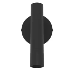 Almudaina-LED-seinävalaisin, musta, leveys 11 cm, teräs