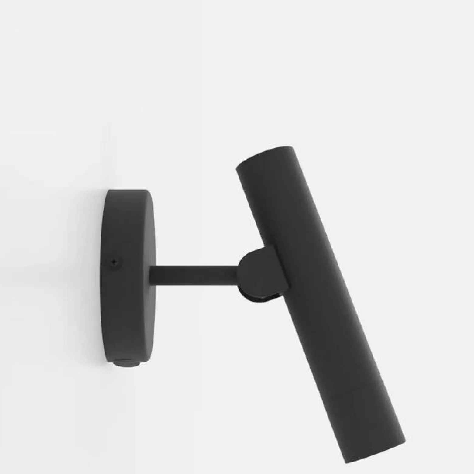 Almudaina-LED-seinävalaisin, musta, leveys 11 cm, teräs