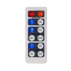 Altais Motion LED ulkokattovalaisin, 12W, Ø 22 cm