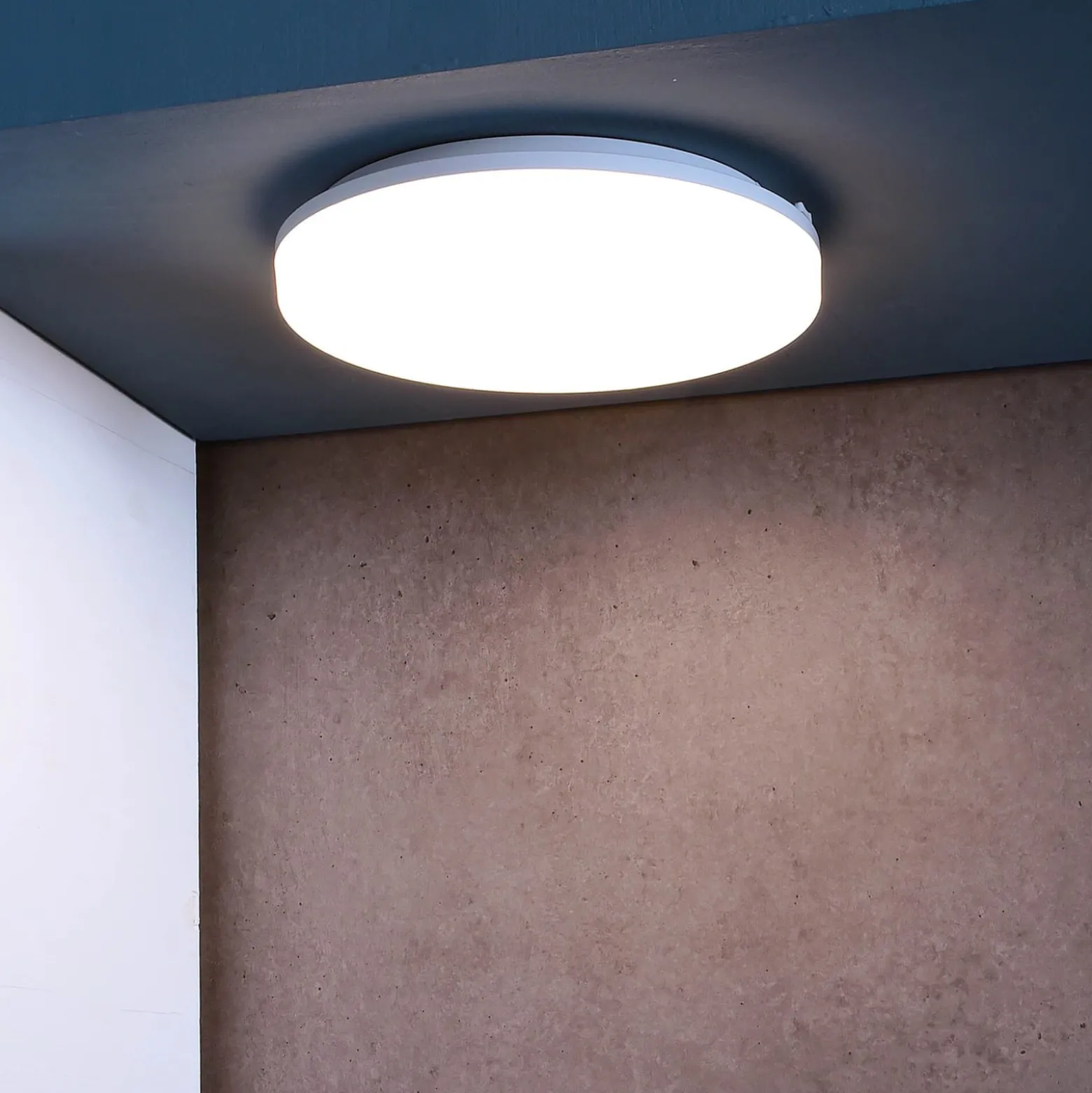 Altais Motion LED ulkokattovalaisin, 12W, Ø 22 cm