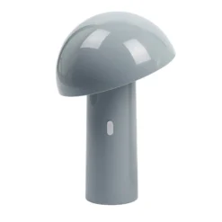 Aluminor Capsule -LED-pöytävalo, langaton, harmaa