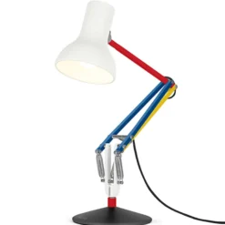 Anglepoise pöytälamppu Type 75 Mini, valkoinen, 70 cm