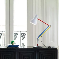 Anglepoise pöytälamppu Type 75 Mini, valkoinen, 70 cm