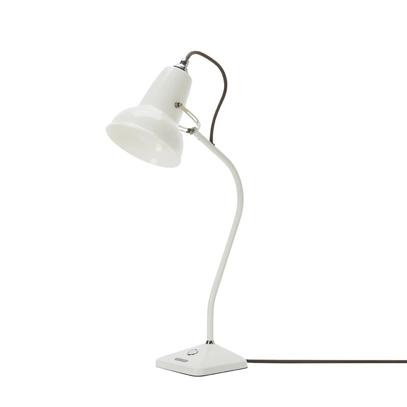 Anglepoise pöytävalaisin Original 1227 Mini, valkoinen, keraaminen
