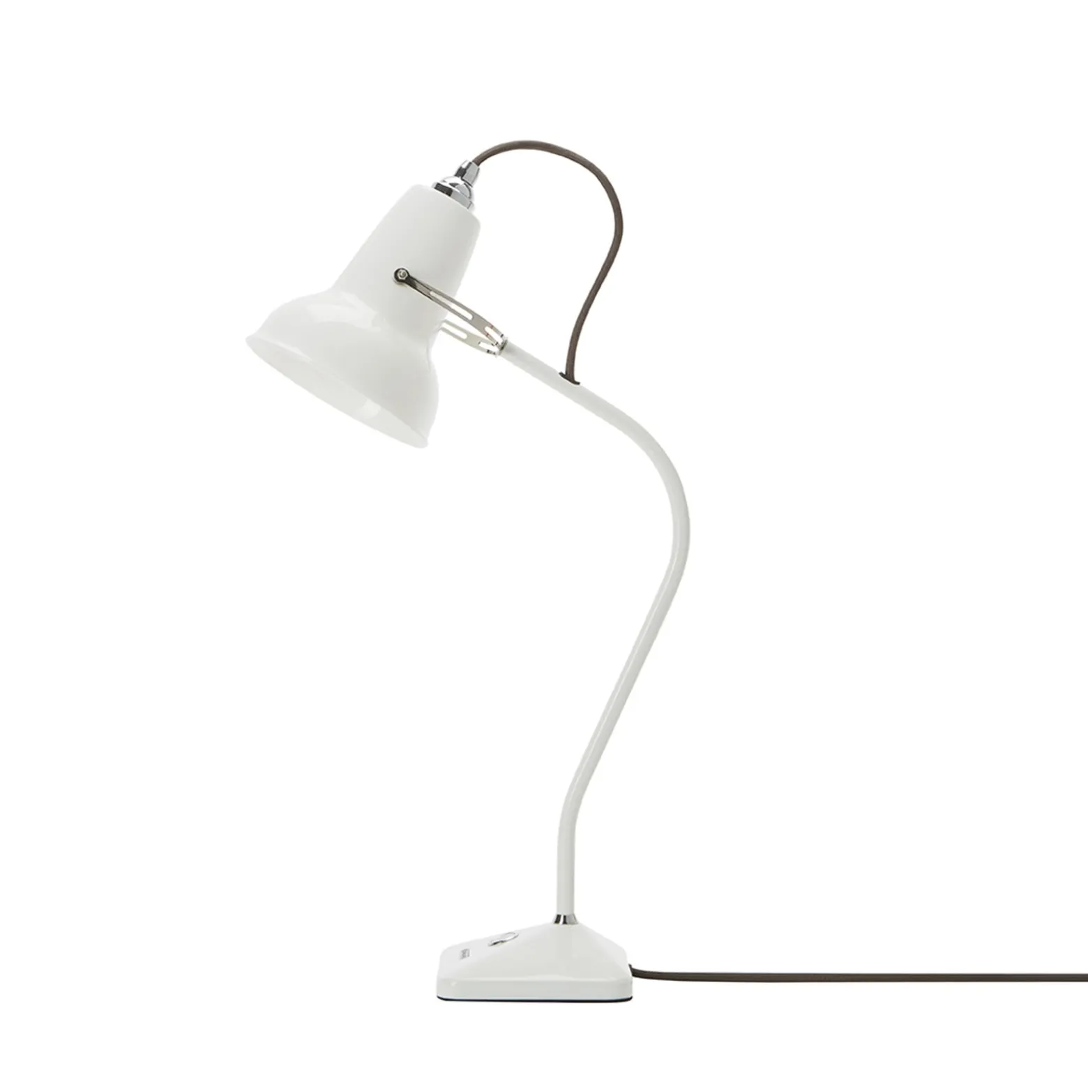 Anglepoise pöytävalaisin Original 1227 Mini, valkoinen, keraaminen