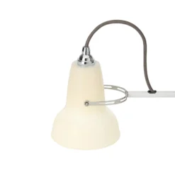 Anglepoise pöytävalaisin Original 1227 Mini, valkoinen, keraaminen