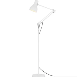 Anglepoise Type 75 lattiavalaisin alppivalkoinen valkoinen