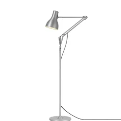 Anglepoise Type 75 -lattiavalaisin, hopea