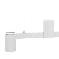 Arcchio Brinja riippuvalaisin, valkoinen, pituus 90 cm, 5-lamppuinen, GU10