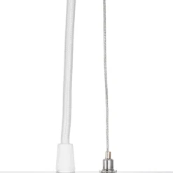 Arcchio Brinja riippuvalaisin, valkoinen, pituus 90 cm, 5-lamppuinen, GU10