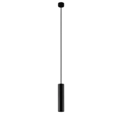 Arcchio Ejona -riippuvalaisin, korkeus 27 cm, musta, alumiini