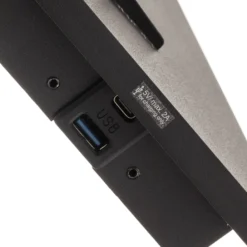 Arcchio kohdevalaisin Brinja, musta, metalli, USB-C, kytkin