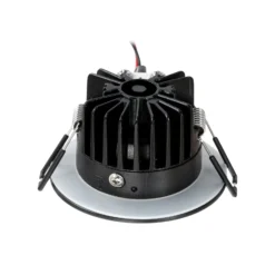 Arcchio LED-alasvalo Lirin, musta, 2700K