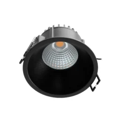 Arcchio LED-alasvalo Niria, musta, 2700K