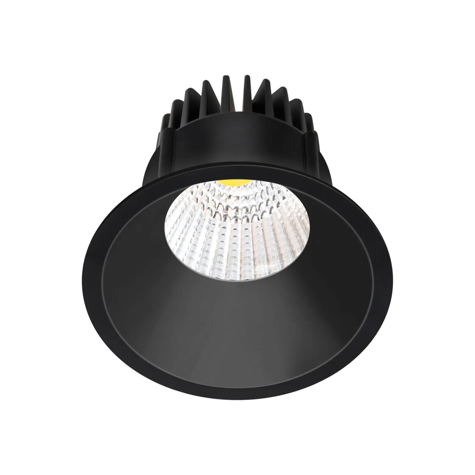 Arcchio LED-alasvalo Niria, musta, 2700K