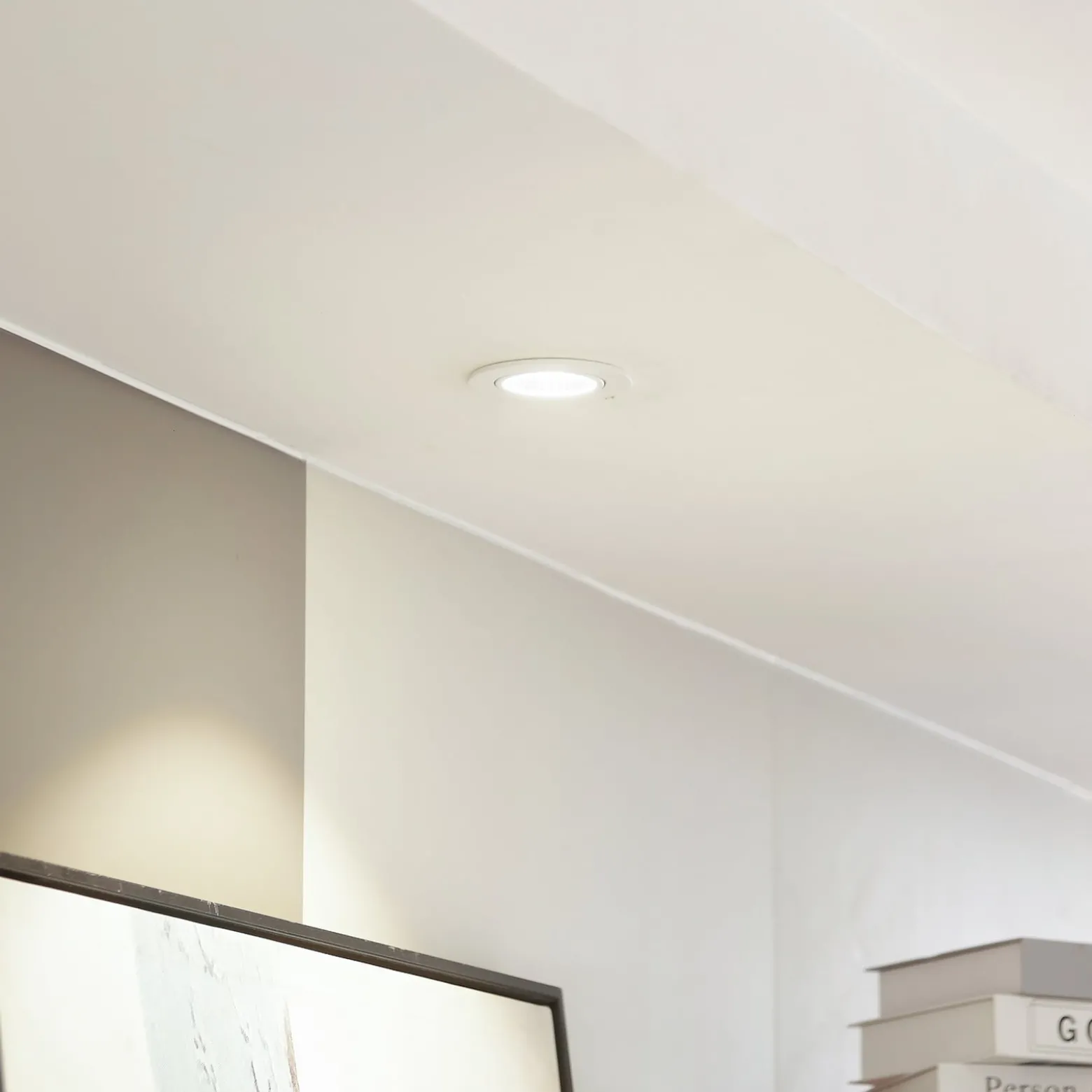 Arcchio LED-alasvalo Zarik, valkoinen, 3000K