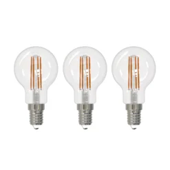Arcchio LED hehkulamppu E14 G45, 3 kpl, 4000 K