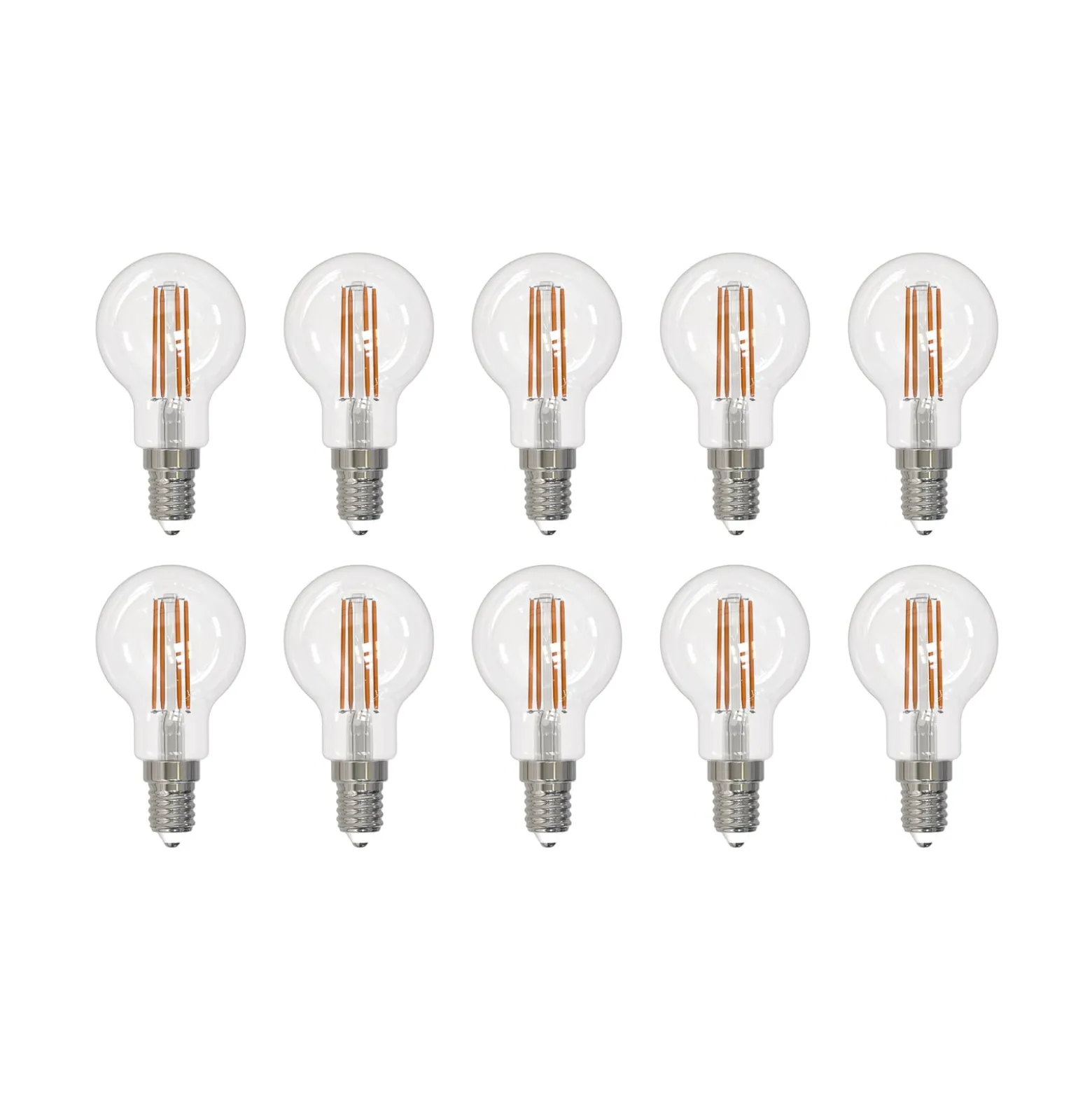 Arcchio LED hehkulamppu E14 G45, 10 kpl, 4000 K