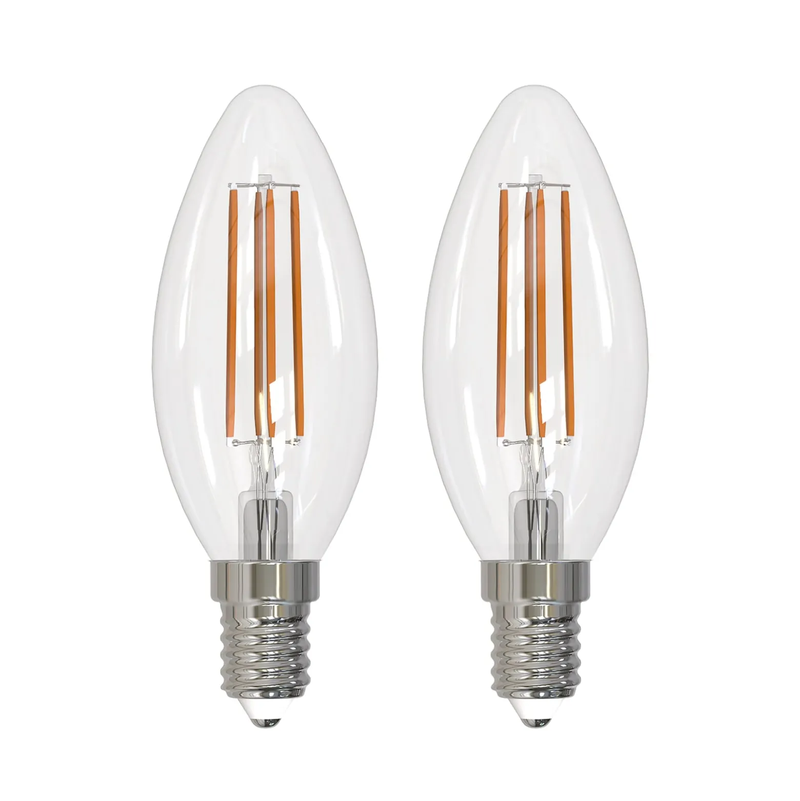 Arcchio LED hehkulamppu E14 kynttilä, 2 kpl, 2700 K
