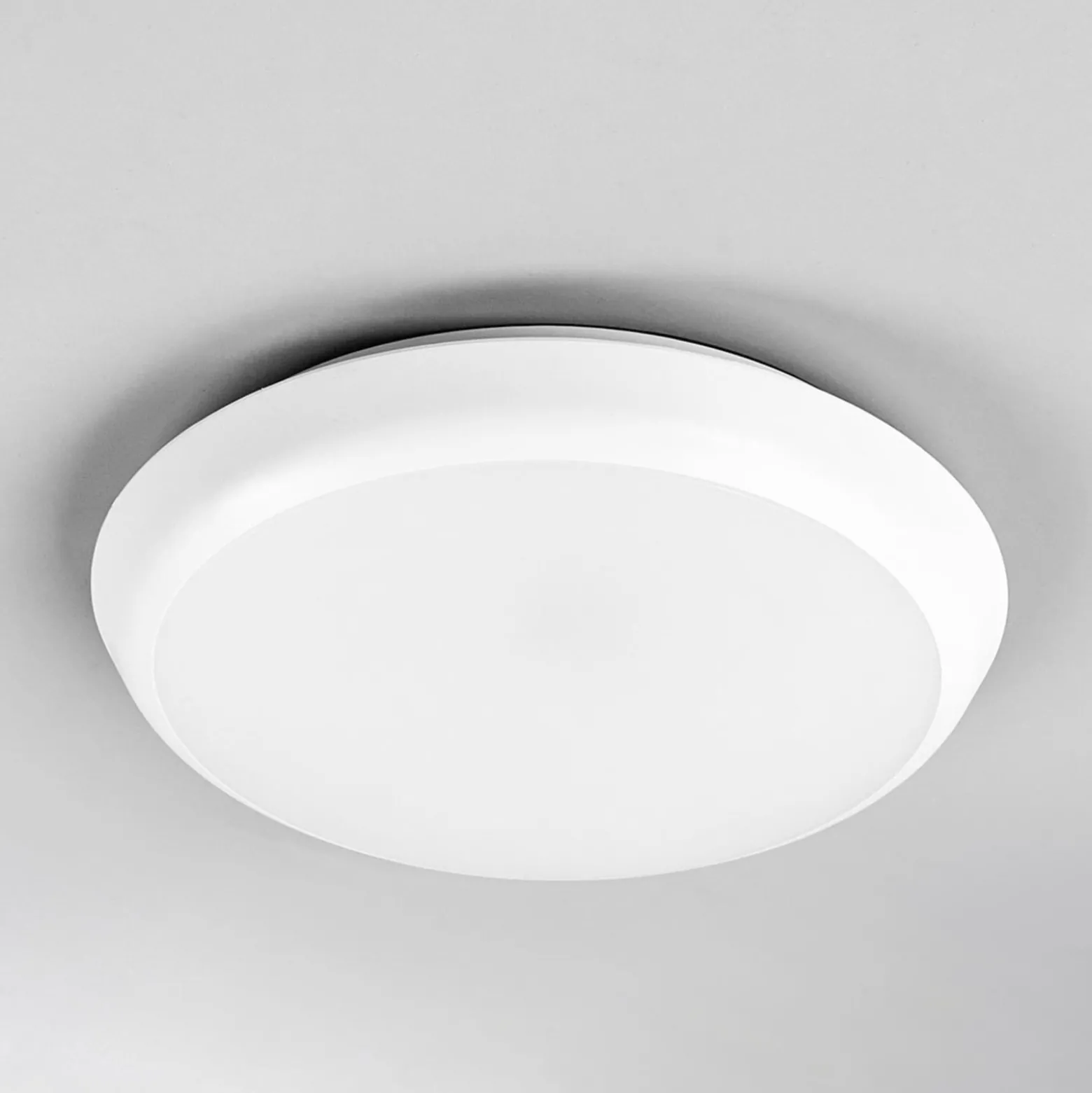 Arcchio LED-kattovalaisin Augustin, Ø 20 cm, 4 000 K, IP54
