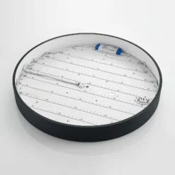 Arcchio LED-kattovalaisin Noabelle, Ø 80 cm, musta, metallia