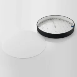 Arcchio LED-kattovalaisin Noabelle, Ø 80 cm, musta, metallia