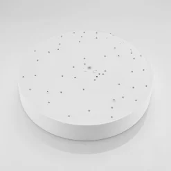 Arcchio LED-kattovalaisin Noabelle, Ø 60 cm, valkoinen, metallia