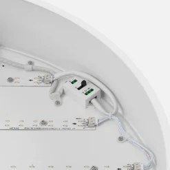 Arcchio LED-kattovalaisin Noabelle, Ø 60 cm, valkoinen, metallia