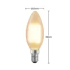 Arcchio LED-kynttilälamppu E14, 4 W, 2700 K, himmennettävä, 5 kpl:n setti