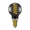 Arcchio LED-lamppu, hehkulanka, E14, 4,9 W, savuharmaa