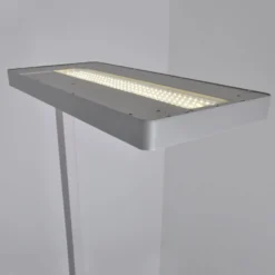 Arcchio LED-lattiavalaisin Logan Neo, hopea, himmennettävä, metalli