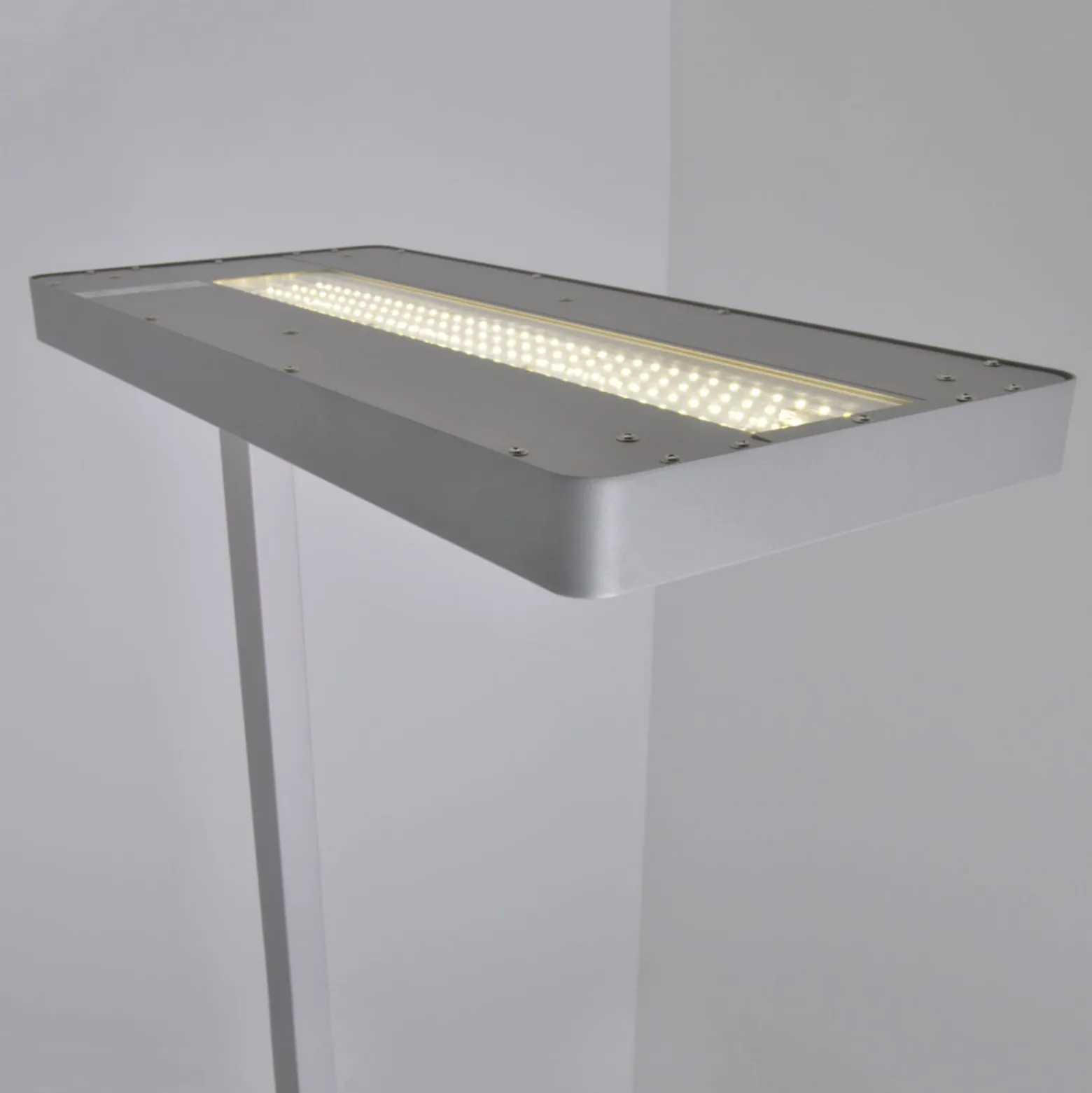 Arcchio LED-lattiavalaisin Logan Neo, hopea, himmennettävä, metalli