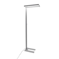 Arcchio LED-lattiavalaisin Logan Neo, hopea, himmennettävä, metalli