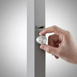 Arcchio LED-lattiavalaisin Logan Pro, hopea, anturi, himmennettävä
