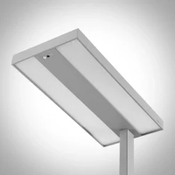 Arcchio LED-lattiavalaisin Logan Pro, hopea, anturi, himmennettävä