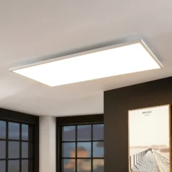 Arcchio LED-paneeli Brenda, 120 x 60 cm, CCT, kaukosäädin, kauko-ohjaus