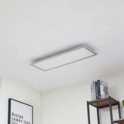 Arcchio LED-paneeli Lyndra, 80 cm, hopea, alumiini, himmennettävä, CCT