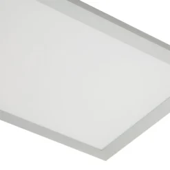 Arcchio LED-paneeli Lyndra, 120 cm, hopea, alumiini, himmennettävä, CCT