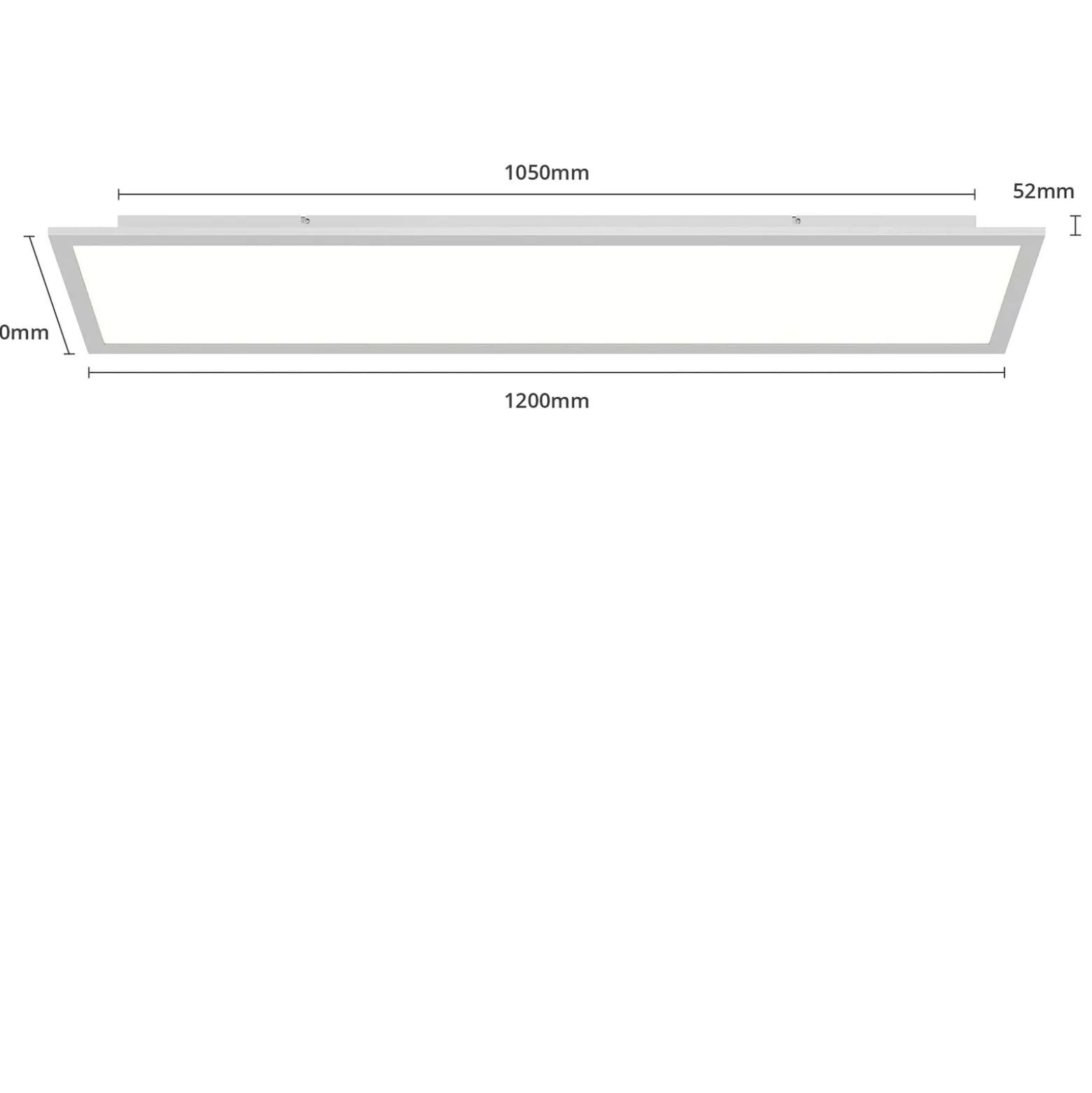 Arcchio LED-paneeli Lyndra, 120 cm, hopea, alumiini, himmennettävä, CCT