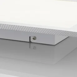 Arcchio LED-paneeli Lyndra, 40 cm, hopea, alumiini, himmennettävä, CCT