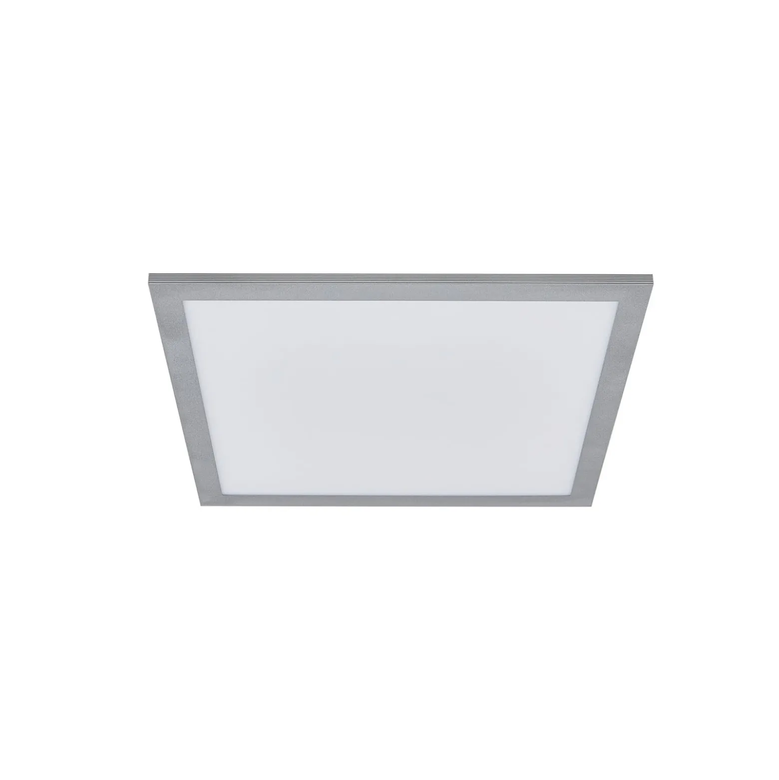 Arcchio LED-paneeli Lyndra, 40 cm, hopea, alumiini, himmennettävä, CCT