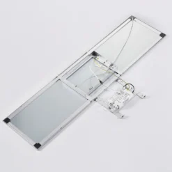 Arcchio LED-paneeli Lysander, 32W, CCT, 119cm, hopea