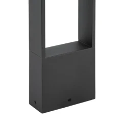 Arcchio LED-pylväsvalaisin Kovato, korkeus 95 cm, tummanharmaa, IP65