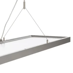 Arcchio LED-riippuvalaisin Dorean, hopea, metallia, 120cm