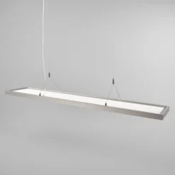 Arcchio LED-riippuvalaisin Dorean, hopea, metallia, 120cm