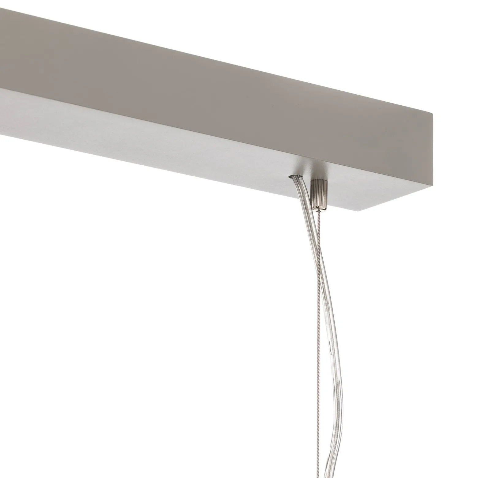 Arcchio LED-riippuvalaisin Dorean, hopea, metallia, 120cm