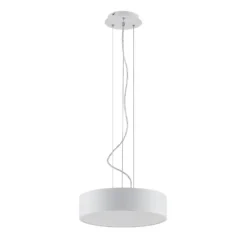 Arcchio LED-ripustusvalaisin Noabelle, Ø 40 cm, valkoinen, metallia