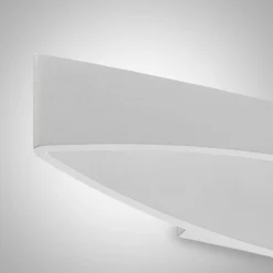 Arcchio LED-seinävalaisin Jelle, 44 cm, valkoinen, metalli, ylös/alasvalo